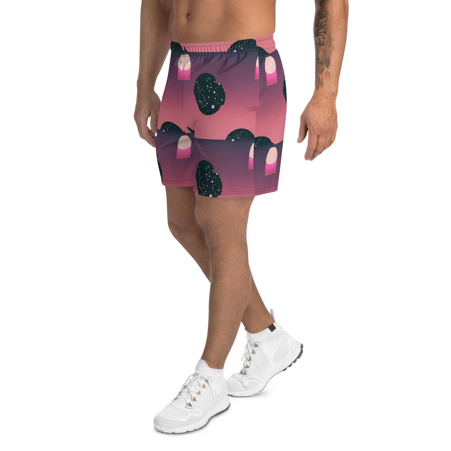 Men's Athletic Shorts - Dreamscape Horizon