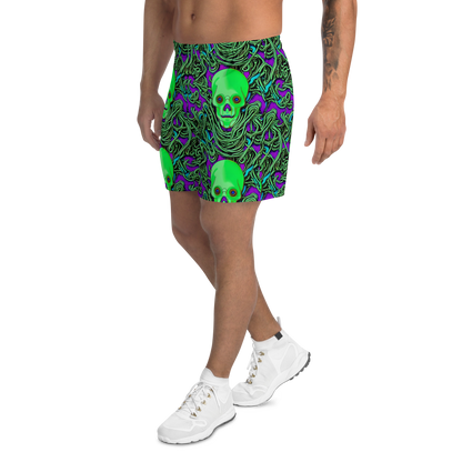 Men's Athletic Shorts - Ghostly Labyrinth