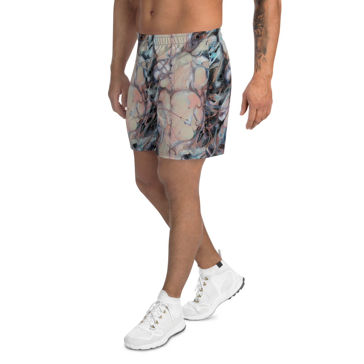 Men's Athletic Shorts - Daydream Cascade