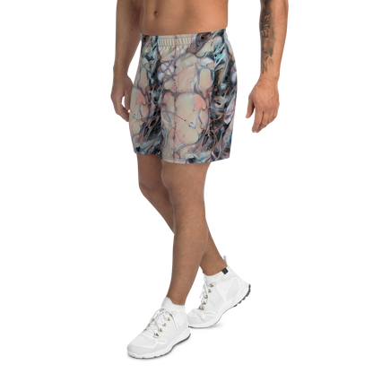 Men's Athletic Shorts - Daydream Cascade