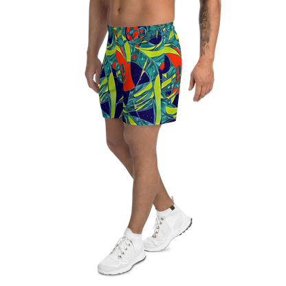 Men's Athletic Shorts - Harmonic Mirage