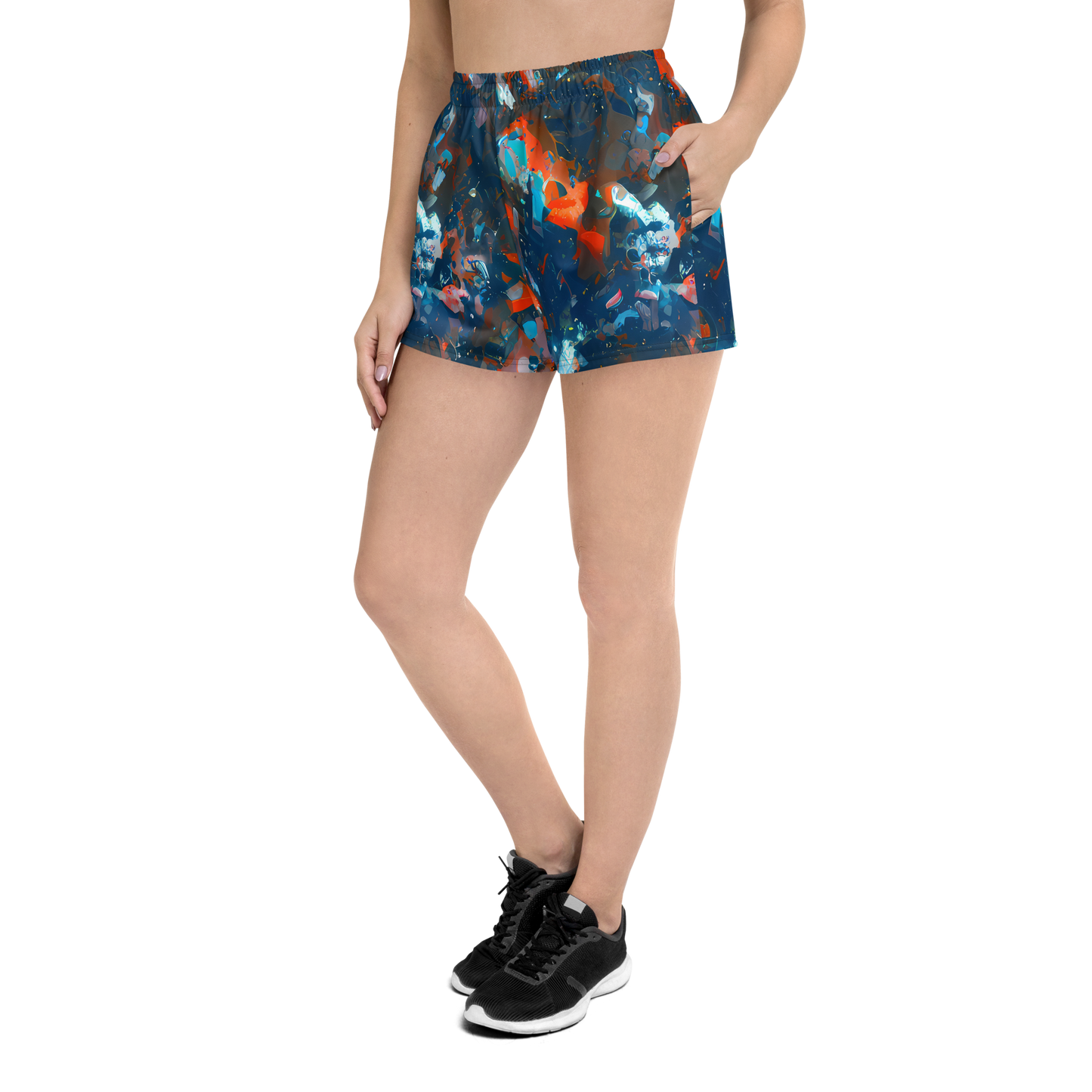 Women’s Athletic Shorts - Ghenie's Whirl