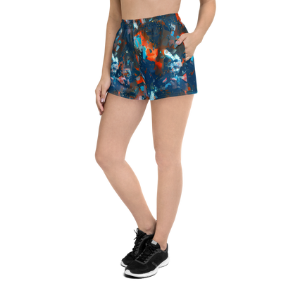 Women’s Athletic Shorts - Ghenie's Whirl