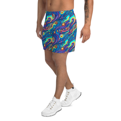 Men's Athletic Shorts - Echoes of Vortex