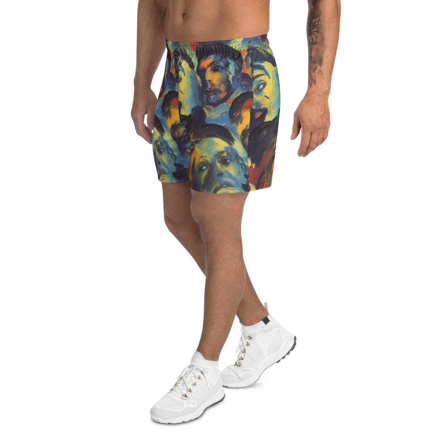 Men's Athletic Shorts - Vivid Visage