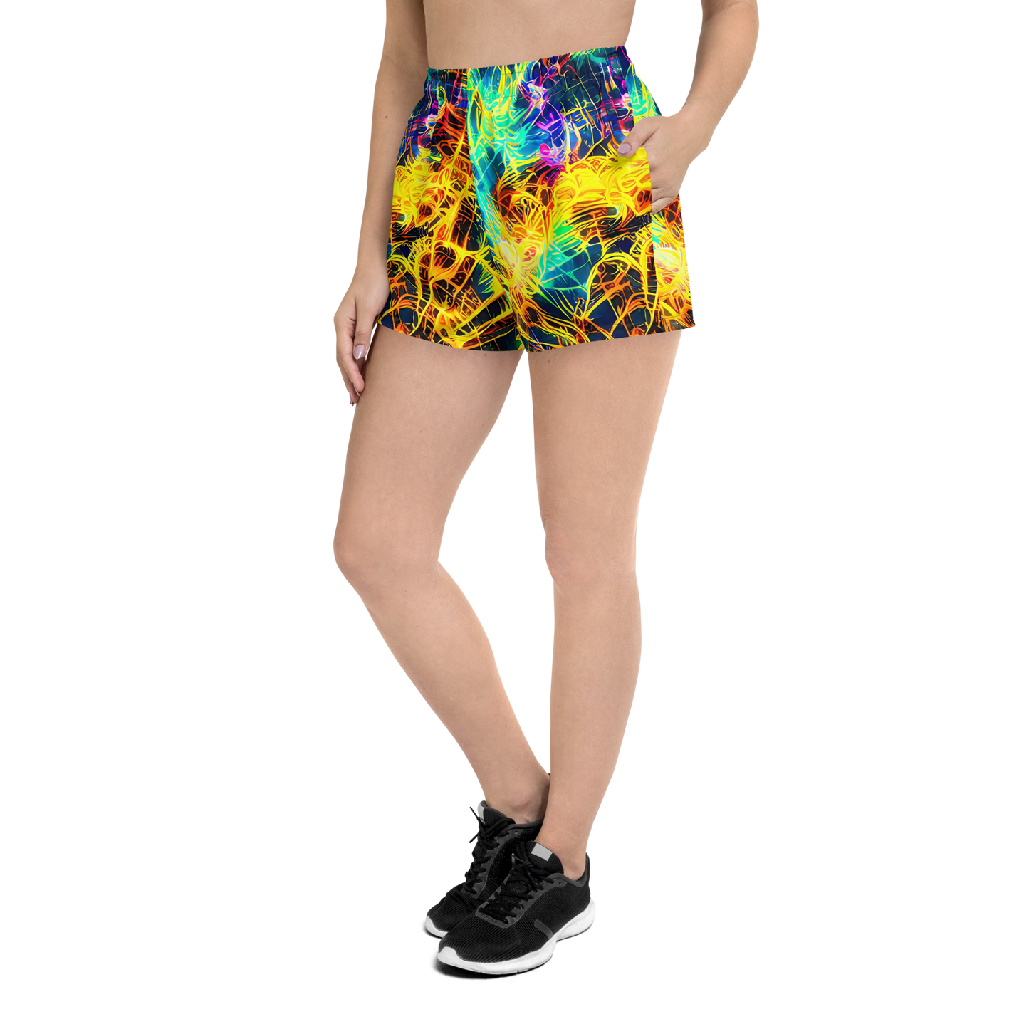 Women’s Athletic Shorts - Kapp's Kaleidoscope