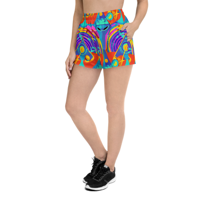 Women’s Athletic Shorts - Blast of Color