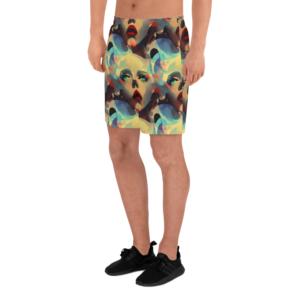 Men's Athletic Shorts - Astral Reflections