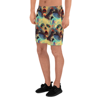 Men's Athletic Shorts - Astral Reflections