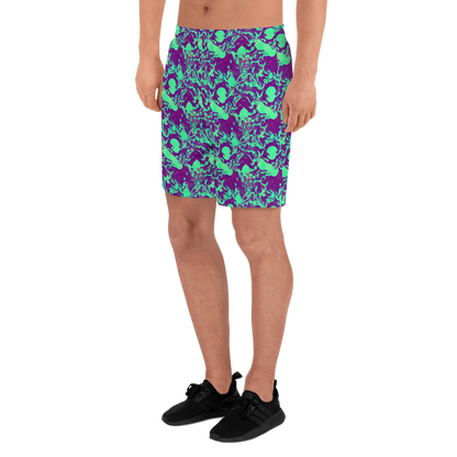 Men's Athletic Shorts - Alien Ripples