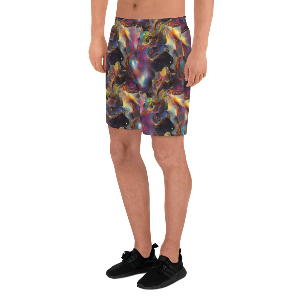 Men's Athletic Shorts - Cosmic Fusion