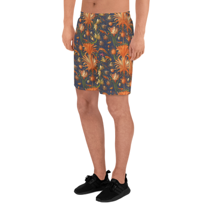 Men's Athletic Shorts - Stellar Blooms