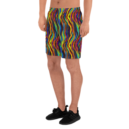 Men's Athletic Shorts - Celestial Waves