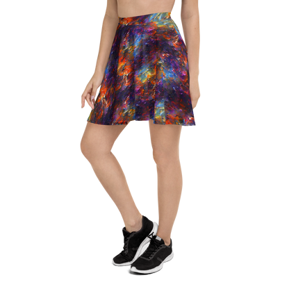 Skater Skirt - Auroral Ripples