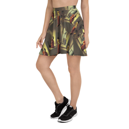 Skater Skirt - Surreal Shadows