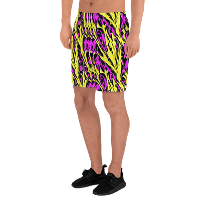Men's Athletic Shorts - Neon Savanna