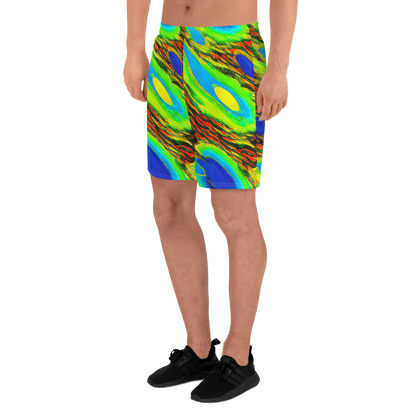 Men's Athletic Shorts - Hodgkin's Blaze