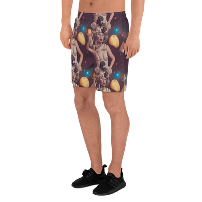 Men's Athletic Shorts - Nebula Siren