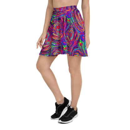 Skater Skirt - Quantum Spiral