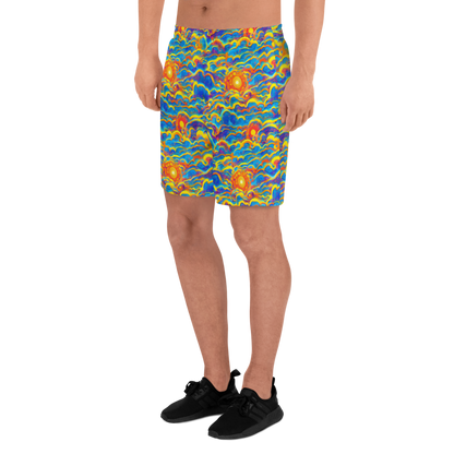 Men's Athletic Shorts - Chroma Ripple