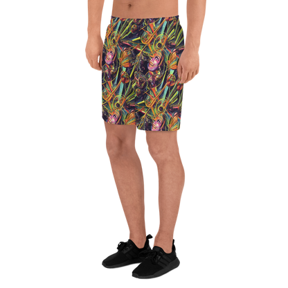 Men's Athletic Shorts - Psychedelic Deep Space