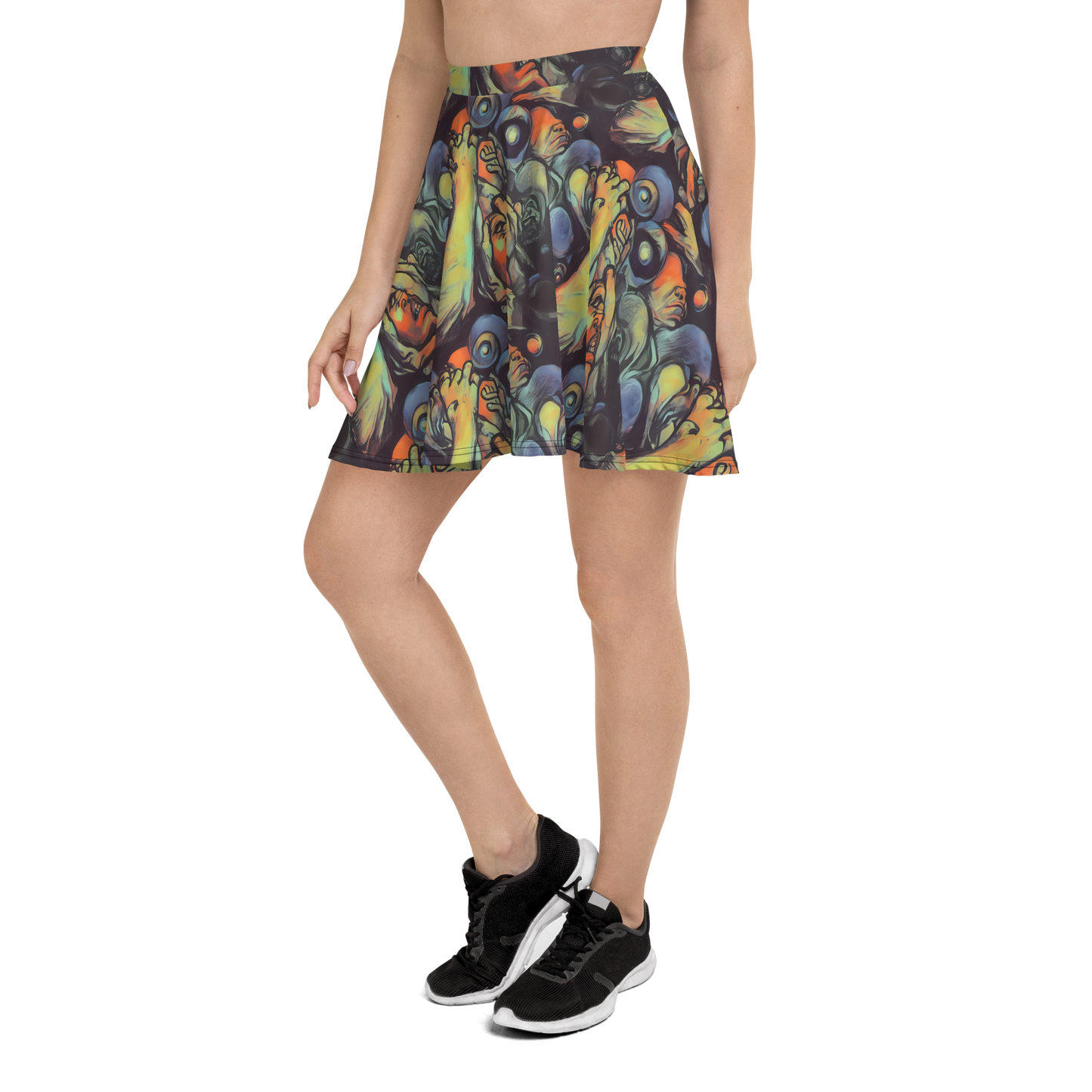 Skater Skirt - Cosmic Scream