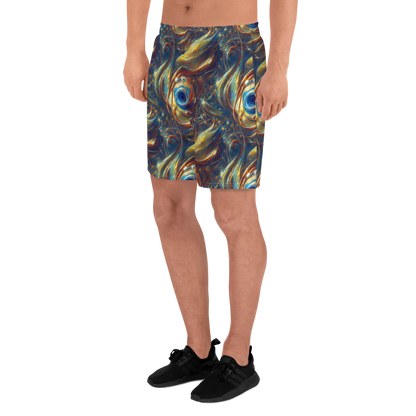 Men's Athletic Shorts - Celestial Vortex