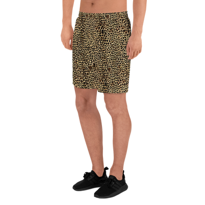 Men's Athletic Shorts - Cheetah Mosaic