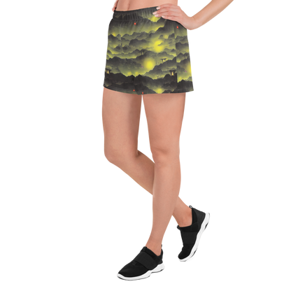 Women’s Athletic Shorts - Spectral Isle