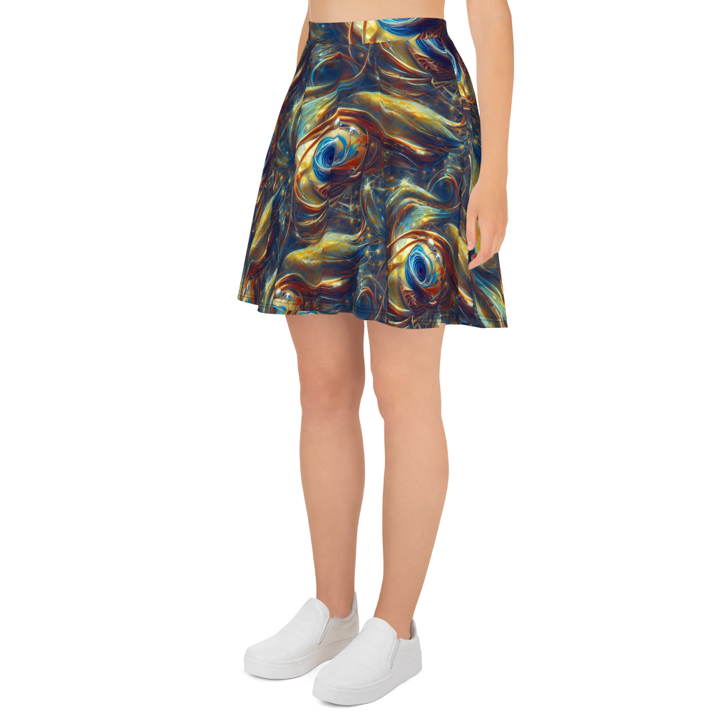 Skater Skirt - Celestial Vortex