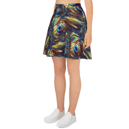 Skater Skirt - Celestial Vortex