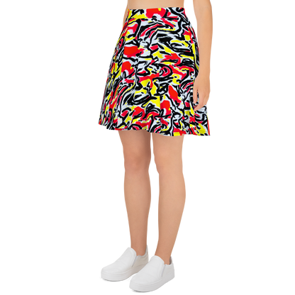 Skater Skirt - Cosmic Brushstrokes