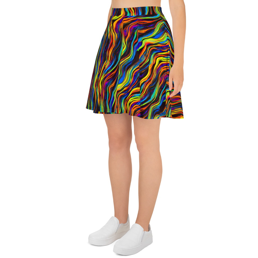 Skater Skirt - Celestial Waves