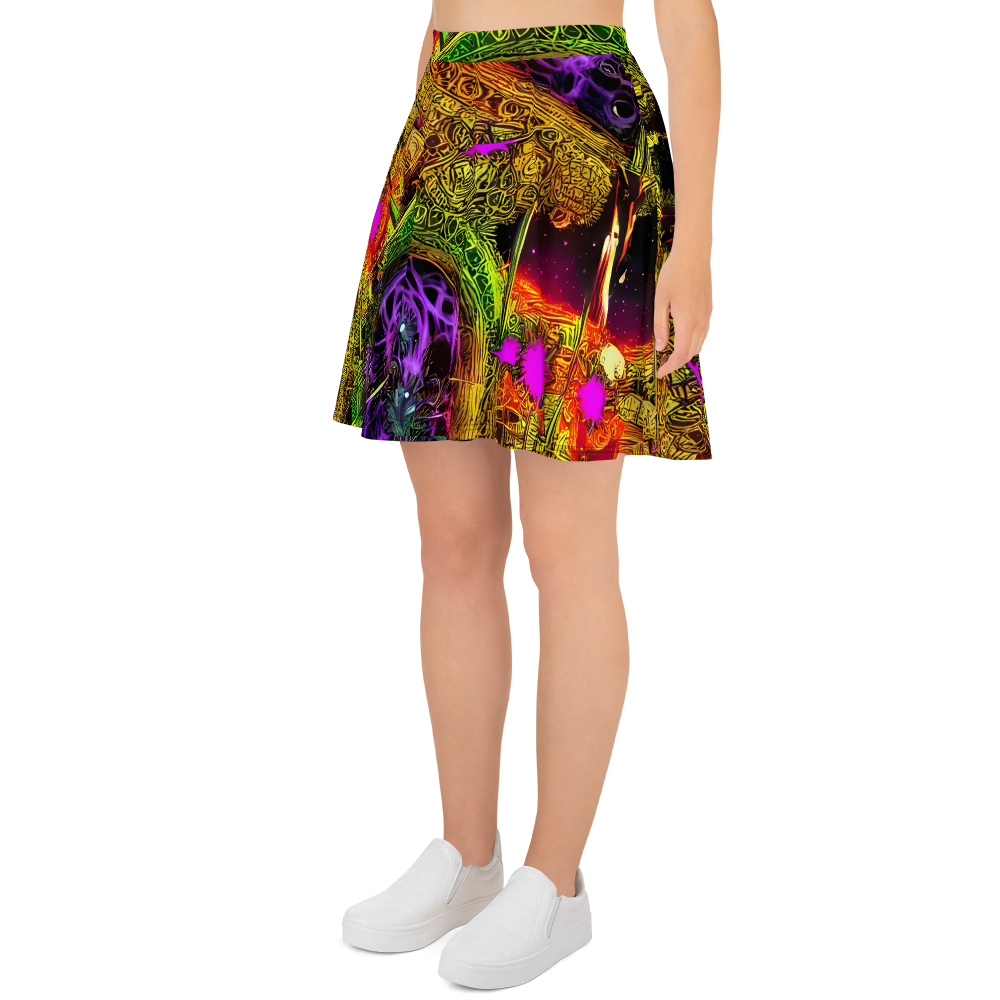 Skater Skirt - Neon Glyphworks