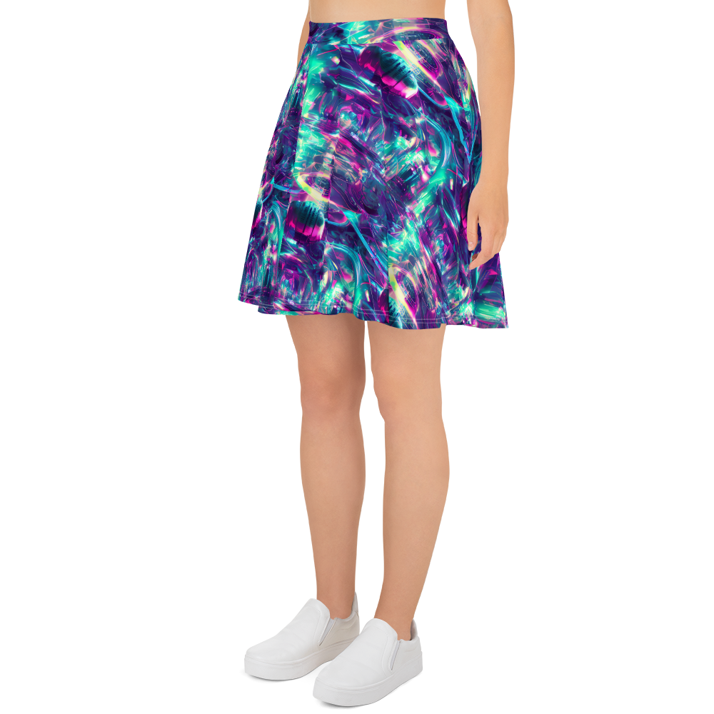 Skater Skirt - Synthwave Surge