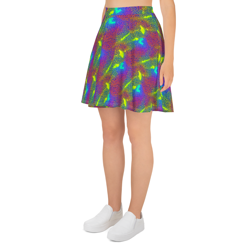 Skater Skirt - Prismatic Web