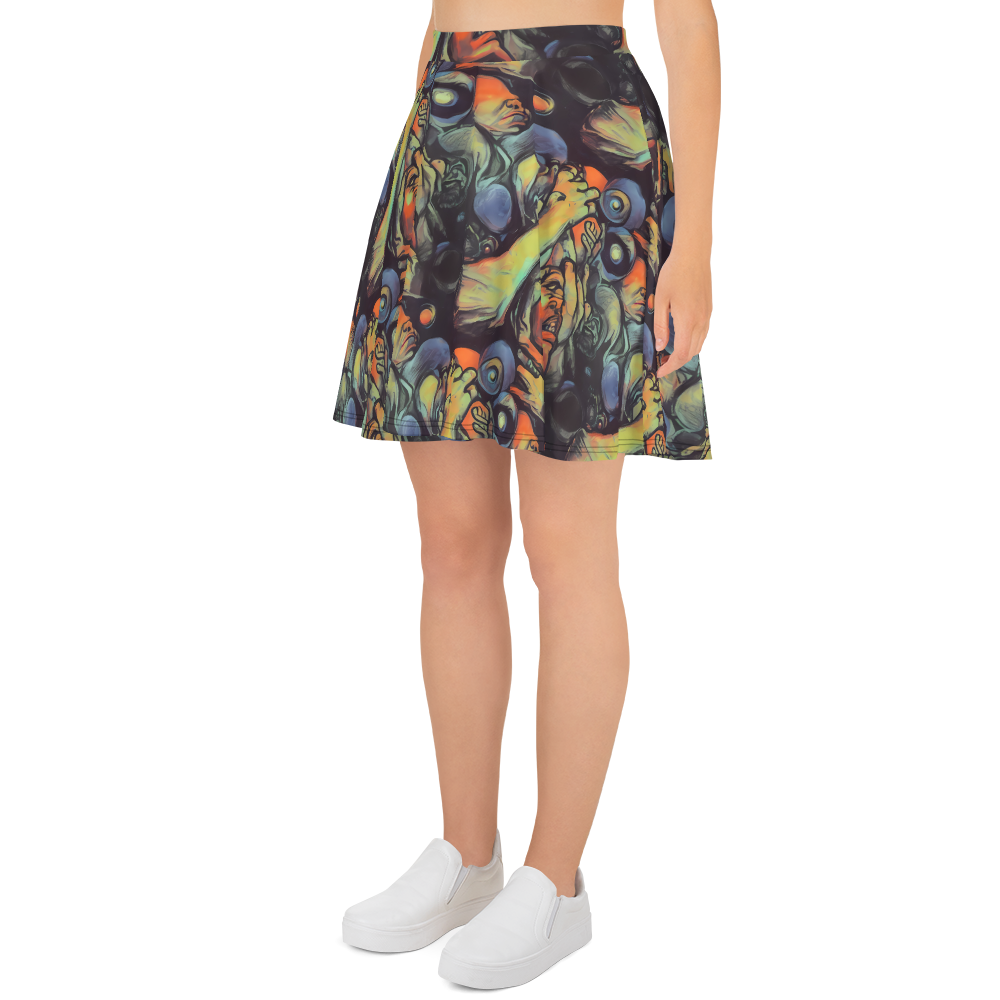 Skater Skirt - Cosmic Scream