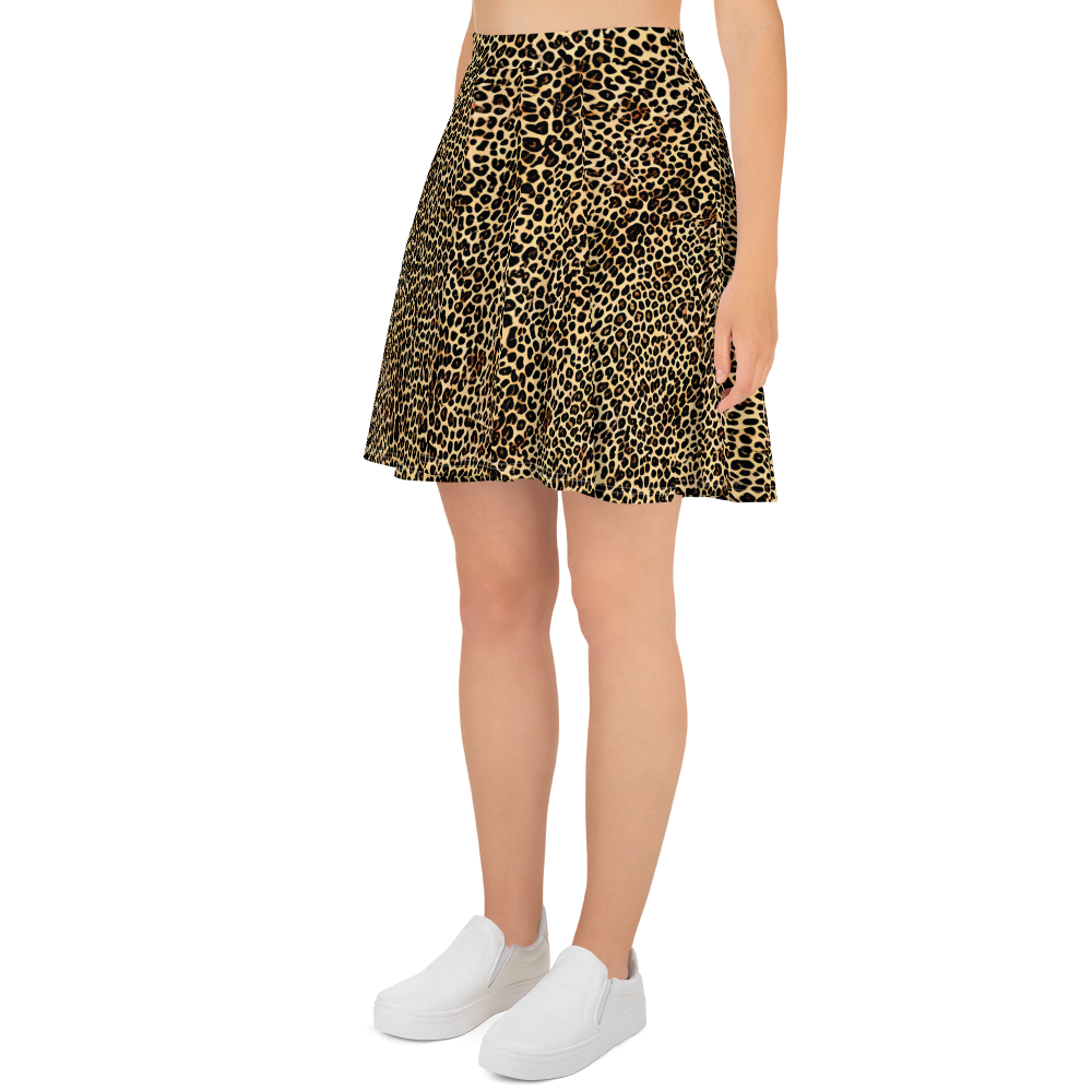 Skater Skirt - Cheetah Mosaic