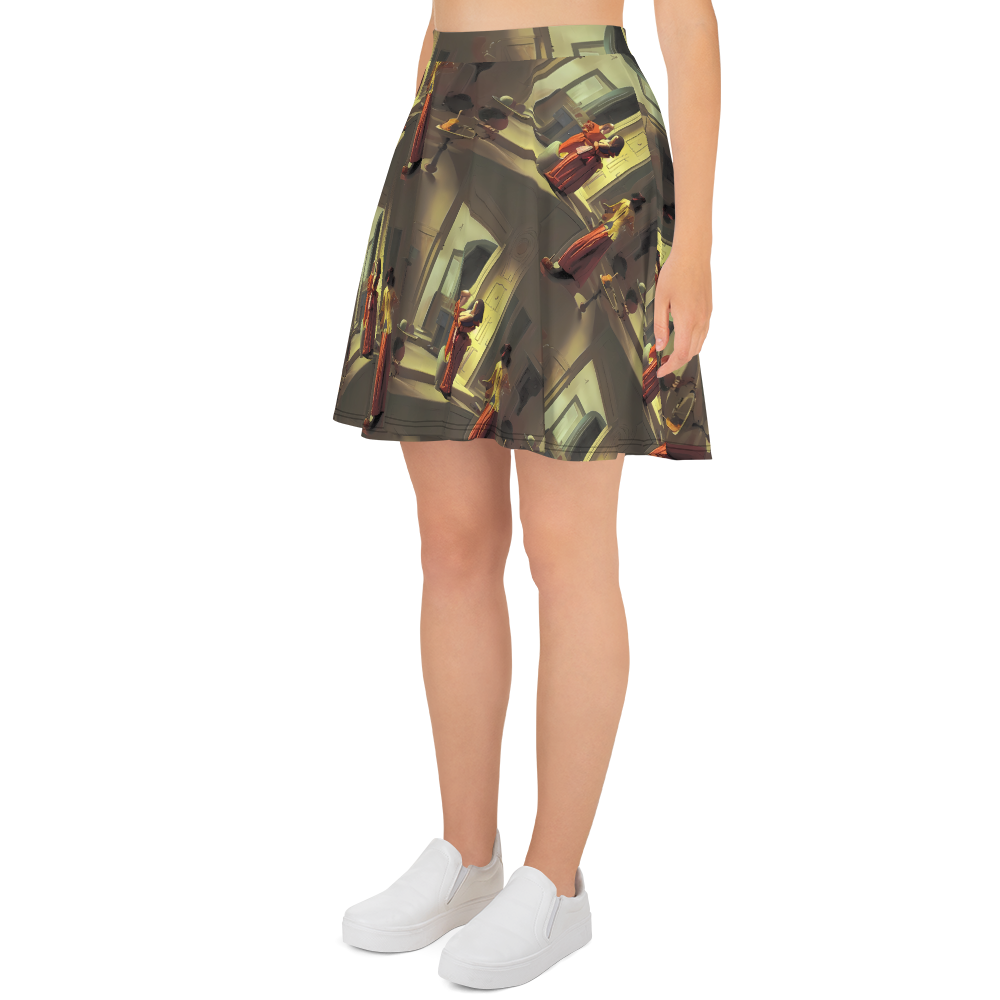 Skater Skirt - Surreal Shadows