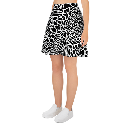 Skater Skirt - Monochrome Mystique