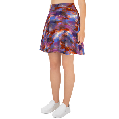 Skater Skirt - Celestial Brushstroke