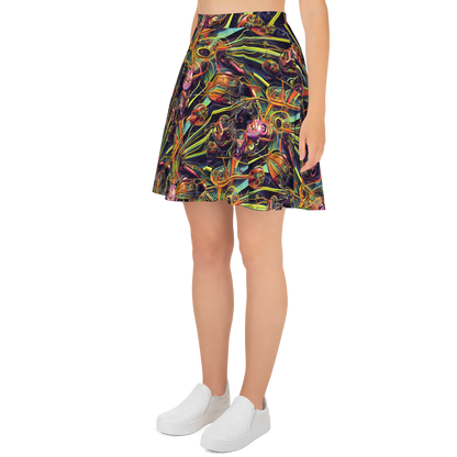 Skater Skirt - Psychedelic Deep Space