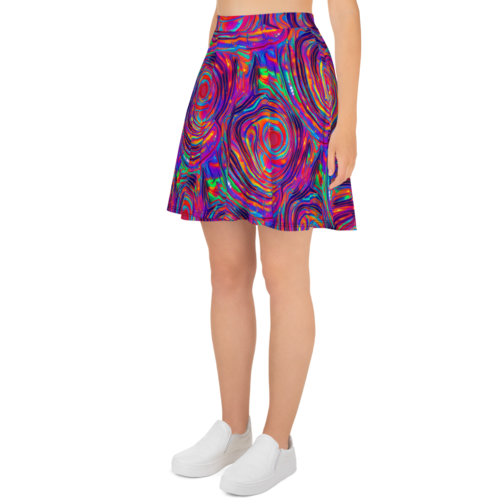 Skater Skirt - Quantum Spiral