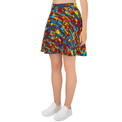Skater Skirt - Astral Grid