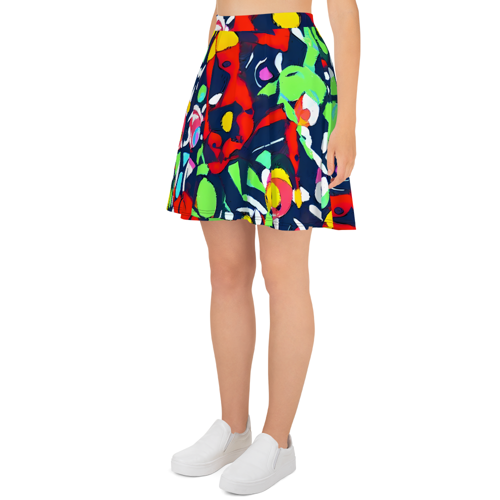 Skater Skirt - Chagall's Dream