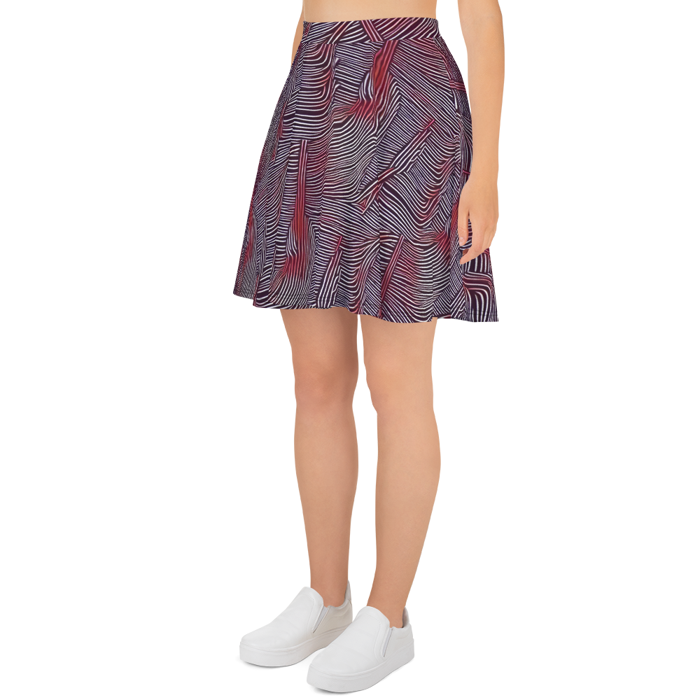 Skater Skirt - Nebula Waves