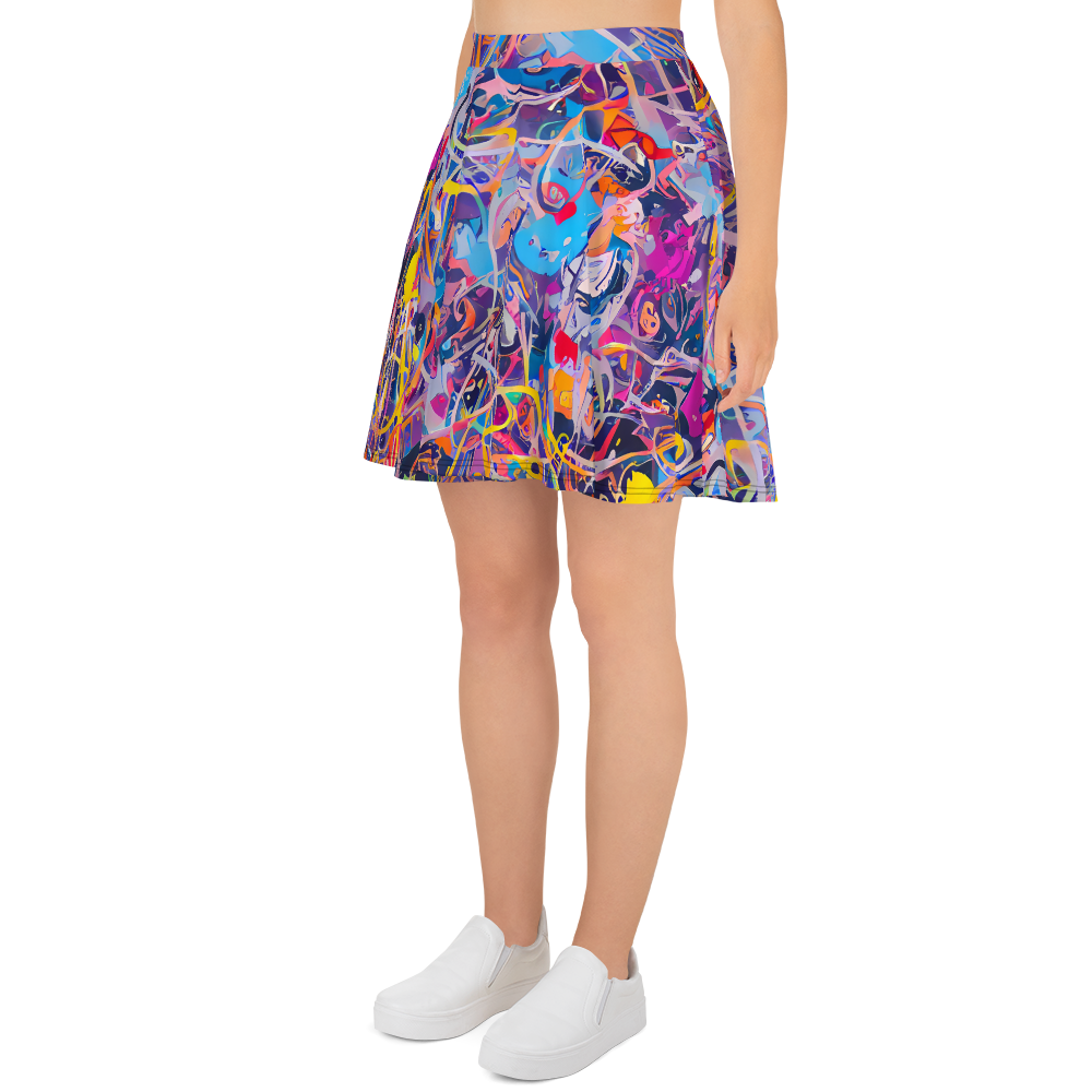 Skater Skirt - Vibrant Fusion