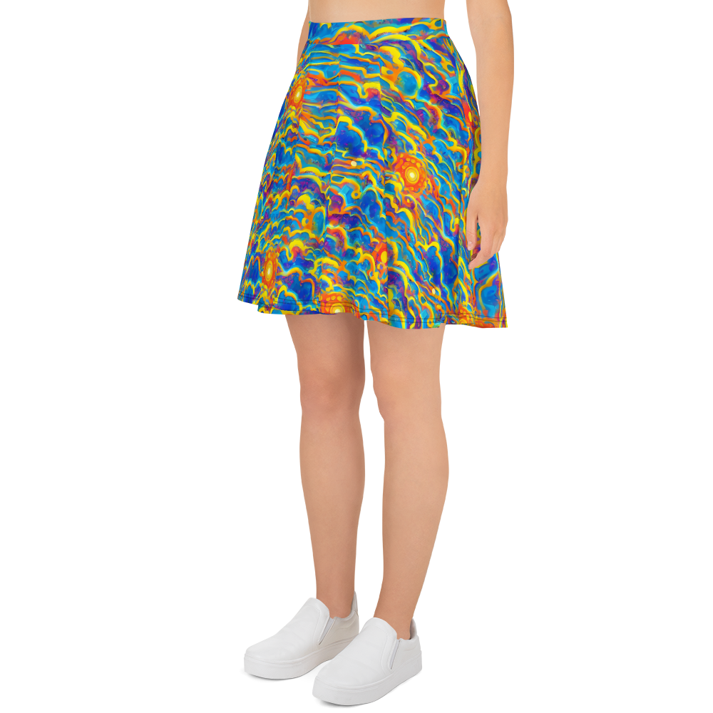 Skater Skirt - Chroma Ripple