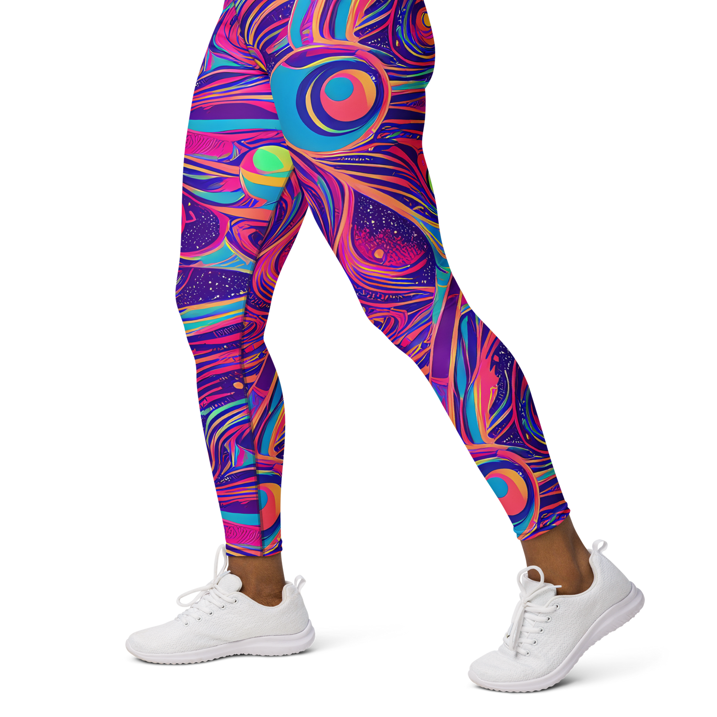 Yoga Leggings - Nebula Noodles