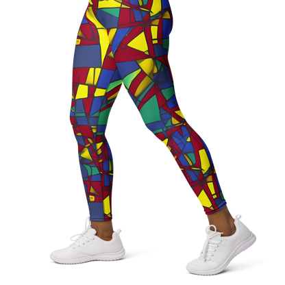 Yoga Leggings - Vibrant Vexation